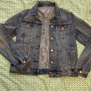Gap star-detail jean jacket
